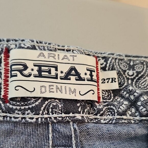 Ariat 30x32 Dark Wash Boot Cut Women's Jeans - Picture 9 of 11